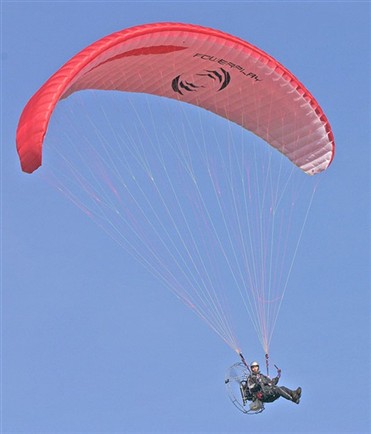 Paramotor i B&ouml;da Hamn